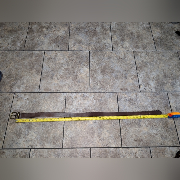 Carhartt Vintage Leather Belt Mens 38 - Picture 4 of 7